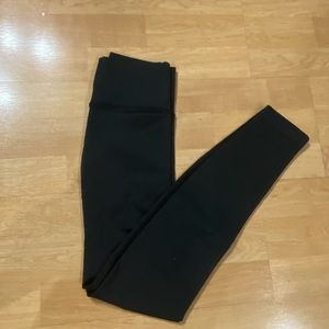 Black lululemon leggings size 2